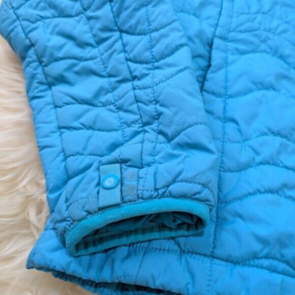 The North Face Blue Quilted Puffer Jacket Women Size Small - Picture 3 of 8
